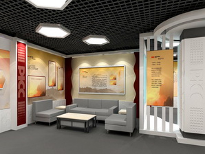 中国人保无锡公司企业形象设计-企业展厅形象设计装修