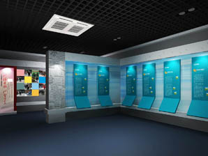 无锡质检中心企业形象设计-企业展示厅空间形象设计 