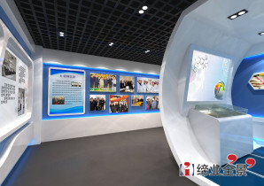 江苏好芳德药业企业展示厅-企业展览厅空间设计制作