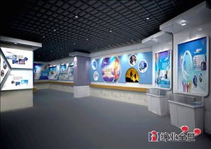 国家标准件质检中心展厅布展施工-01